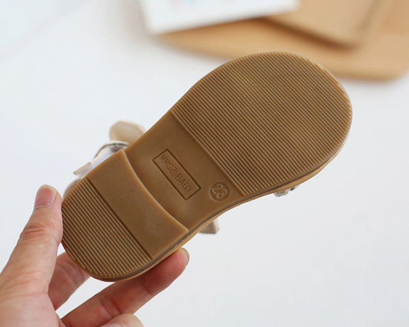 Jean Meisjes Casual Sandaal - Zwart