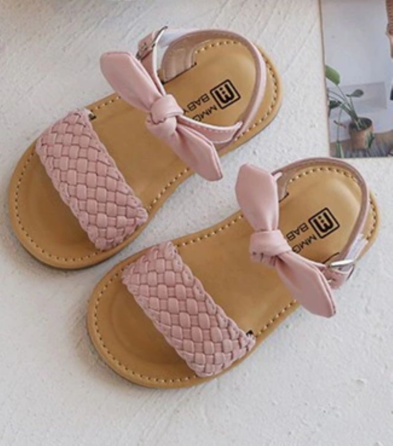 Jean Meisjes Casual Sandaal - Zwart
