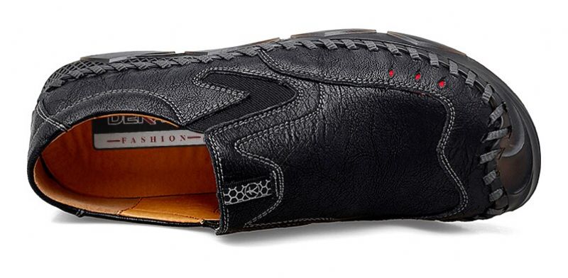 Jegger Heren Loafers Zomerschoenen - Zwart