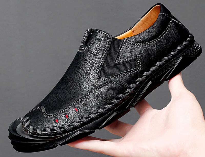 Jegger Heren Loafers Zomerschoenen - Zwart