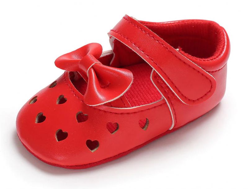 Jelind Baby Meisjes Platte Schoenen - Rood