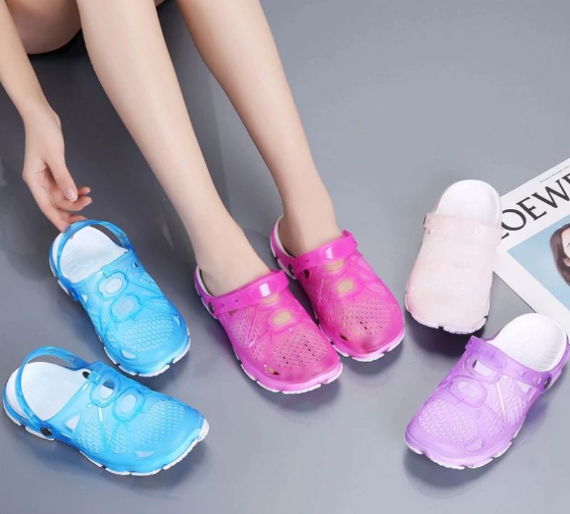Jelly Dames Slipper Strandschoenen - Abrikoos