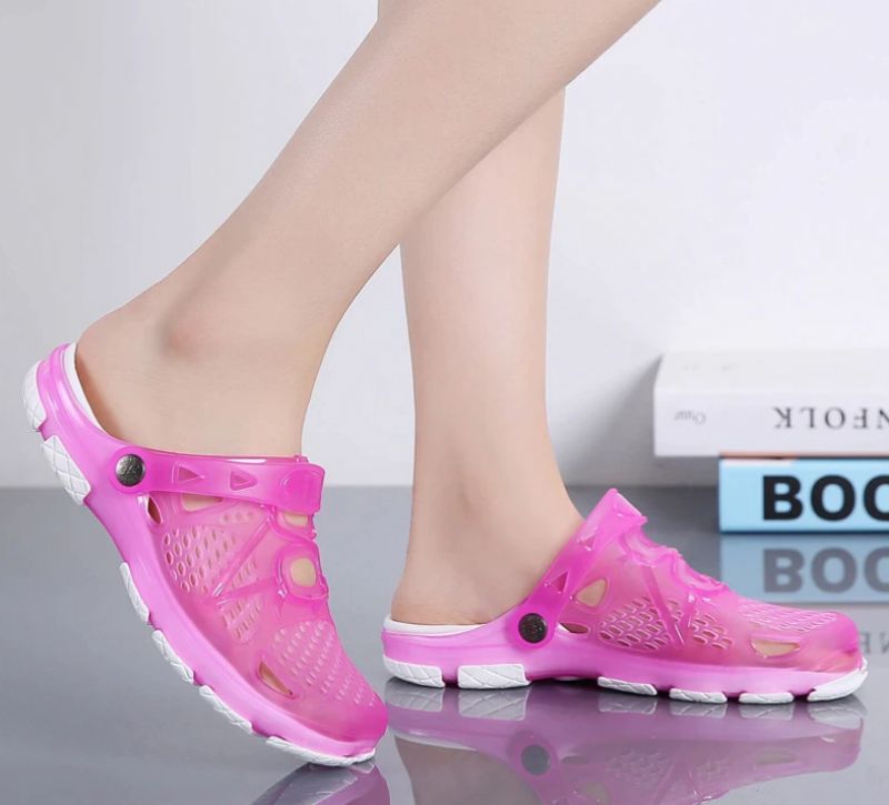 Jelly Dames Slipper Strandschoenen - Abrikoos
