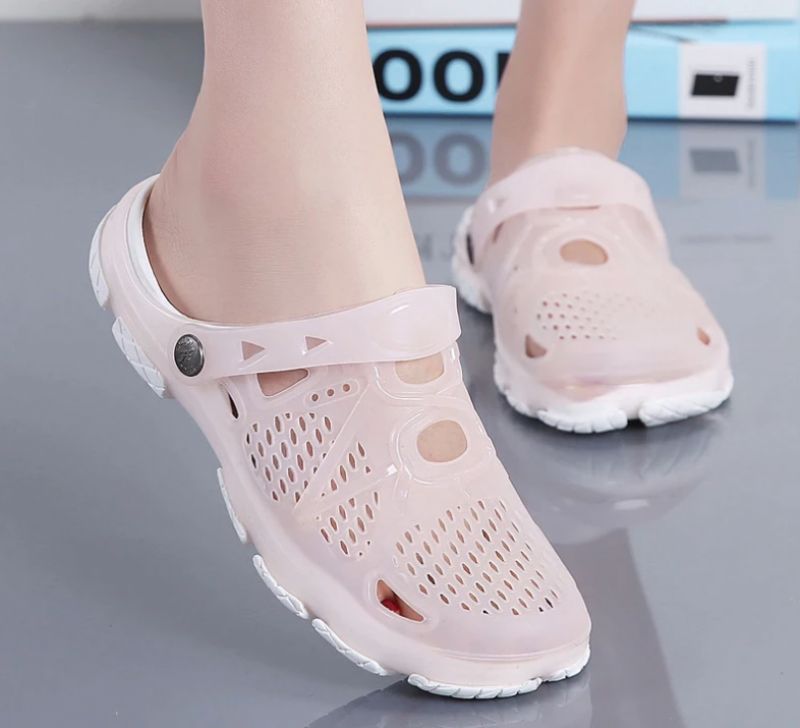 Jelly Dames Slipper Strandschoenen - Abrikoos