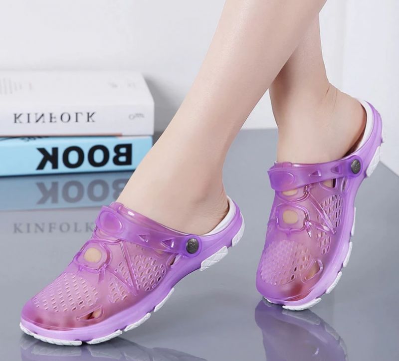 Jelly Dames Slipper Strandschoenen - Abrikoos