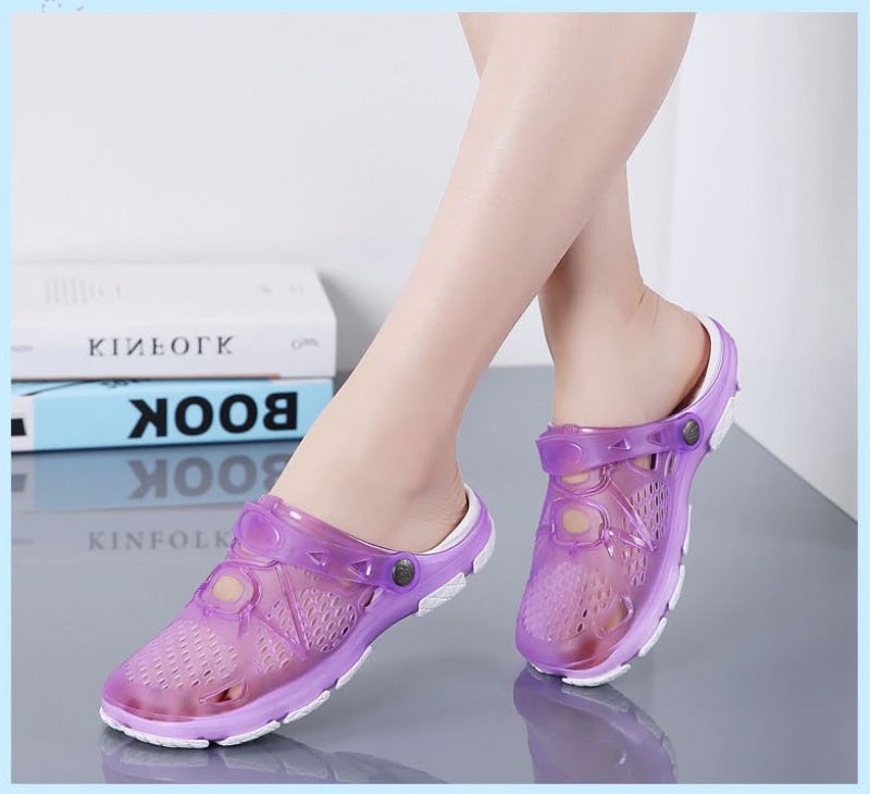 Jelly Dames Slipper Strandschoenen - Abrikoos