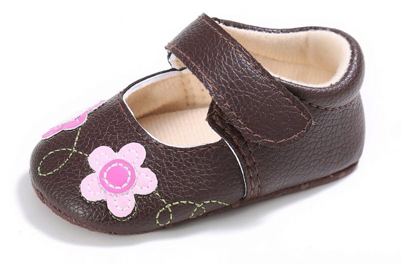 Jenette Baby Meisjes Platte Schoenen - Bruin
