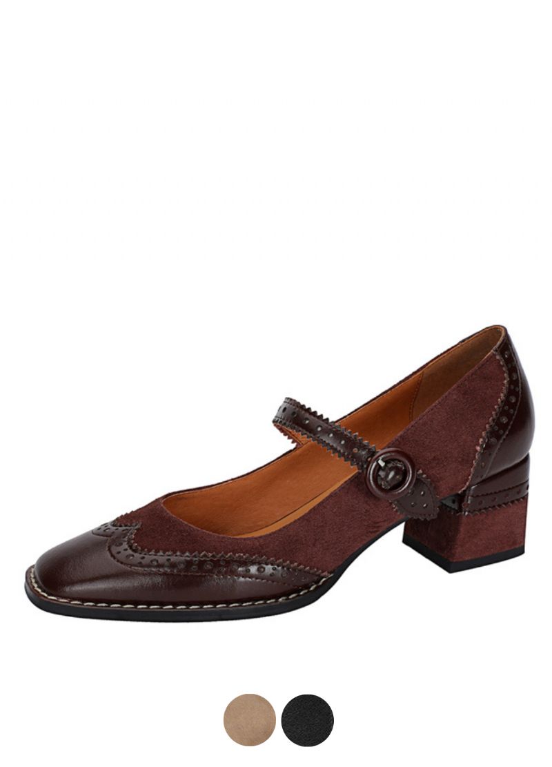 Jenny Dames Leren Pumps