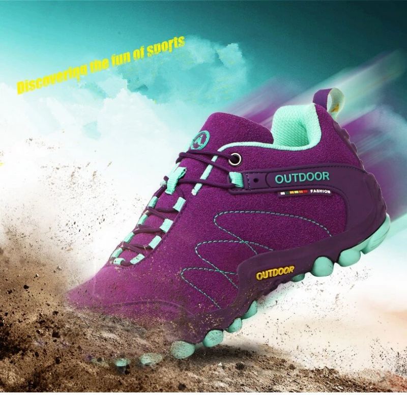 Jeorge Heren Unisex Outdoor Wandelschoenen - Donkergrijs