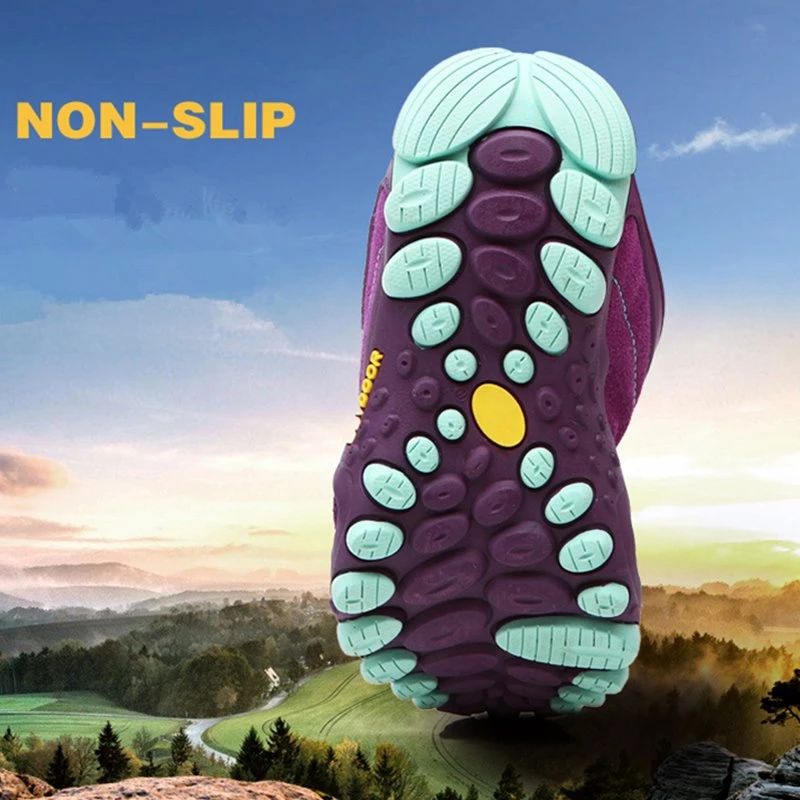 Jeorge Heren Unisex Outdoor Wandelschoenen - Donkergrijs