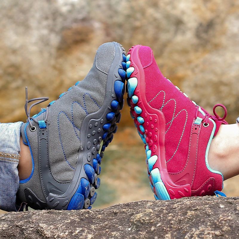 Jeorge Heren Unisex Outdoor Wandelschoenen - Donkergrijs