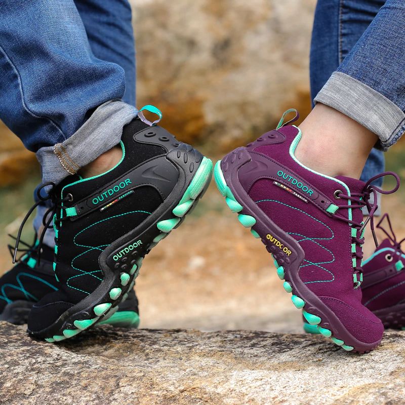 Jeorge Heren Unisex Outdoor Wandelschoenen - Donkergrijs