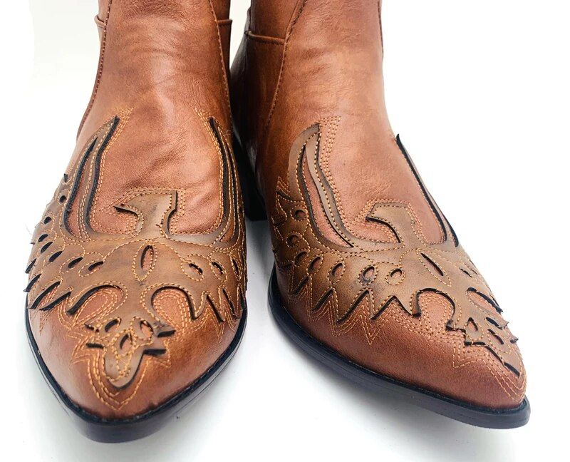 Jeremiah Heren Cowboy Laars - Bruin