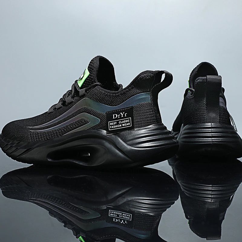 Jersey Heren Hardloopsneakers - Zwart