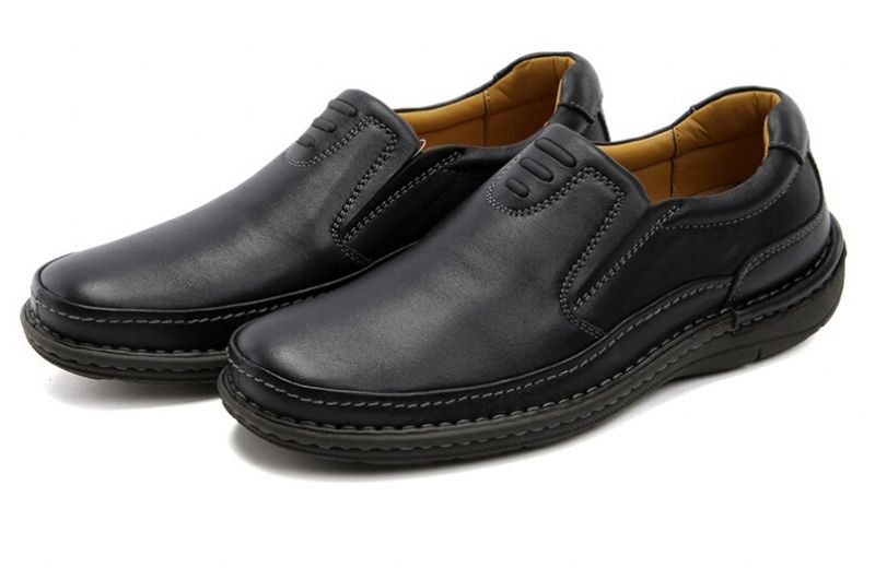 Jese Heren Loafers Casual Schoenen - Zwart