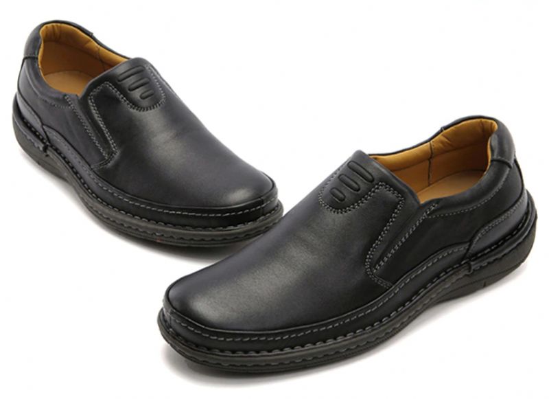 Jese Heren Loafers Casual Schoenen - Zwart