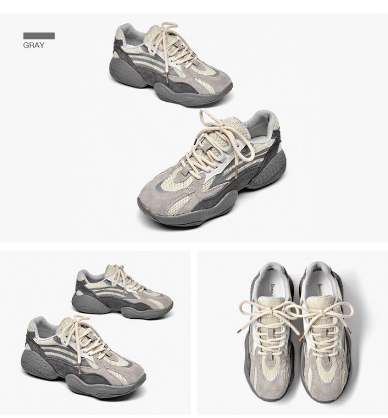 Jesi Dames Sneaker - Bruin Abrikoos