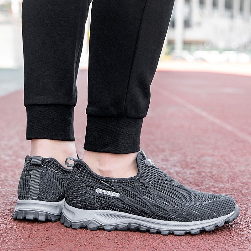 Jess Heren Slip-on Sneakers - Grijs