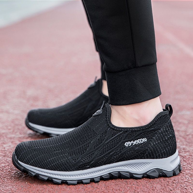 Jess Heren Slip-on Sneakers - Grijs