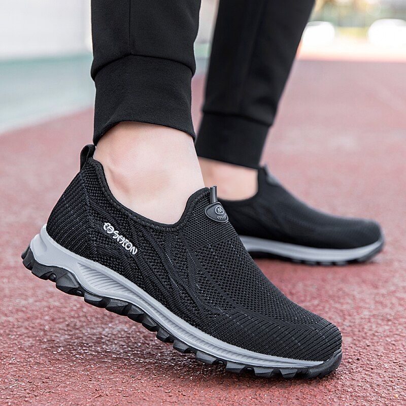 Jess Heren Slip-on Sneakers - Grijs