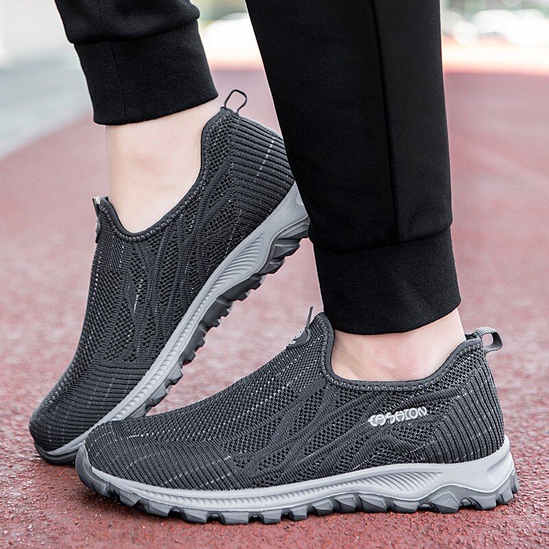 Jess Heren Slip-on Sneakers - Grijs