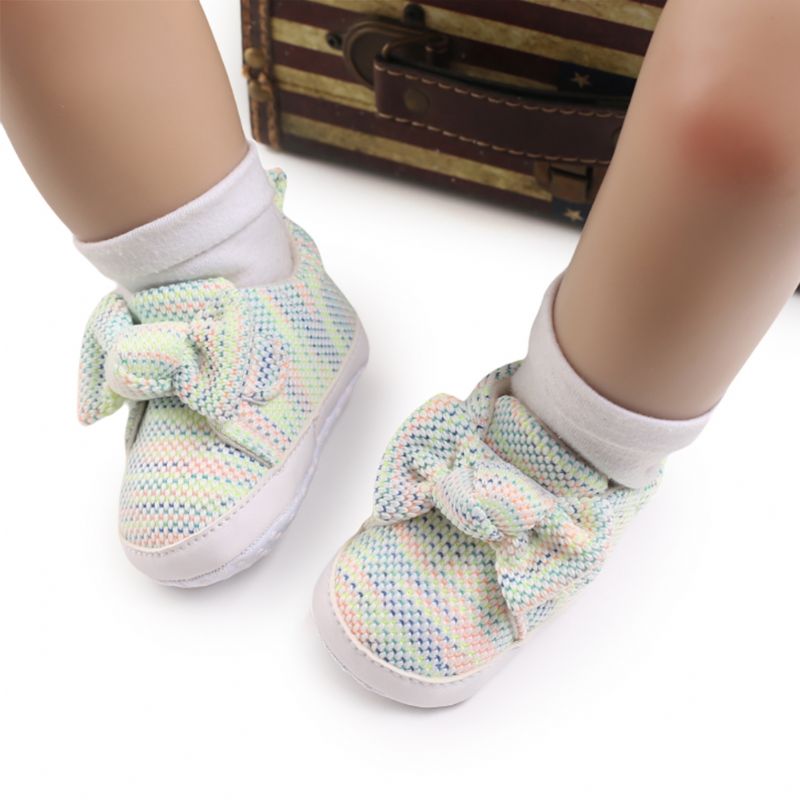 Jessica Babymeisjes Slip-on Sneakers - Groen