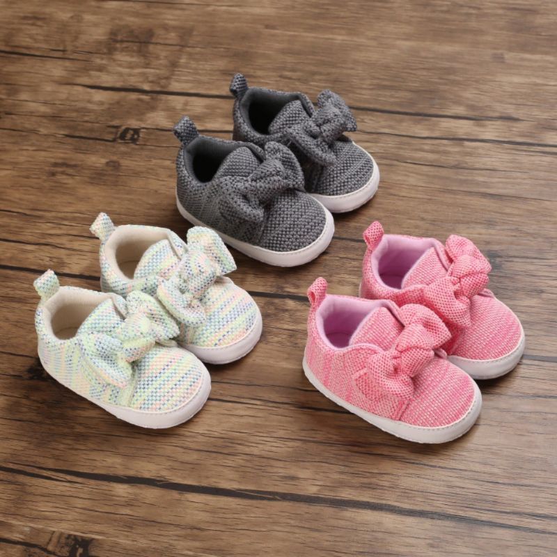 Jessica Babymeisjes Slip-on Sneakers - Groen