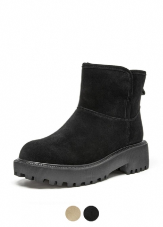 Jeudy Dames Platform Snow Zwarte Laarzen