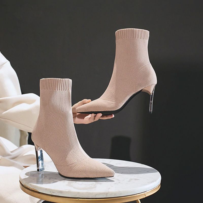 Jezzi Dames Bootie Enkelhoogte - Roze