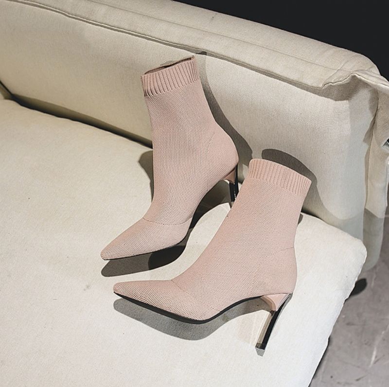 Jezzi Dames Bootie Enkelhoogte - Roze