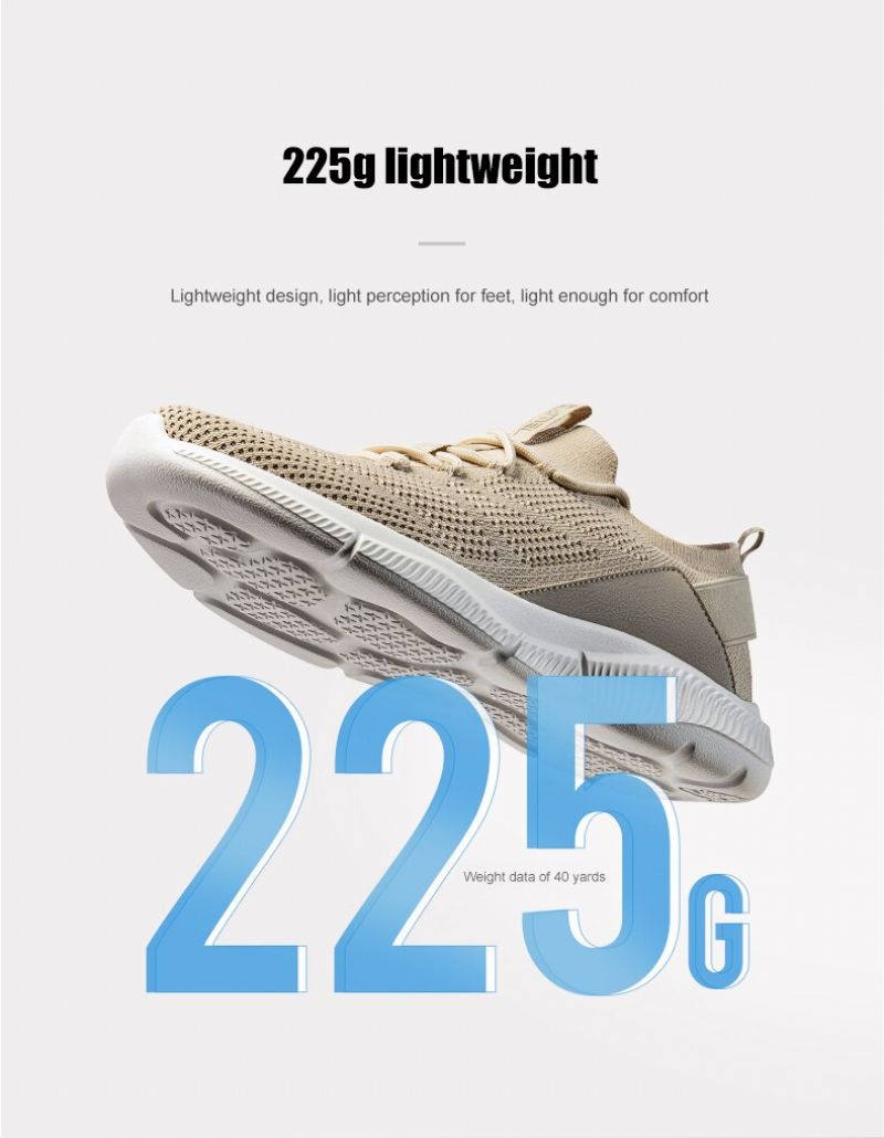 Jhojan Heren Zomer Sneakers - Beige
