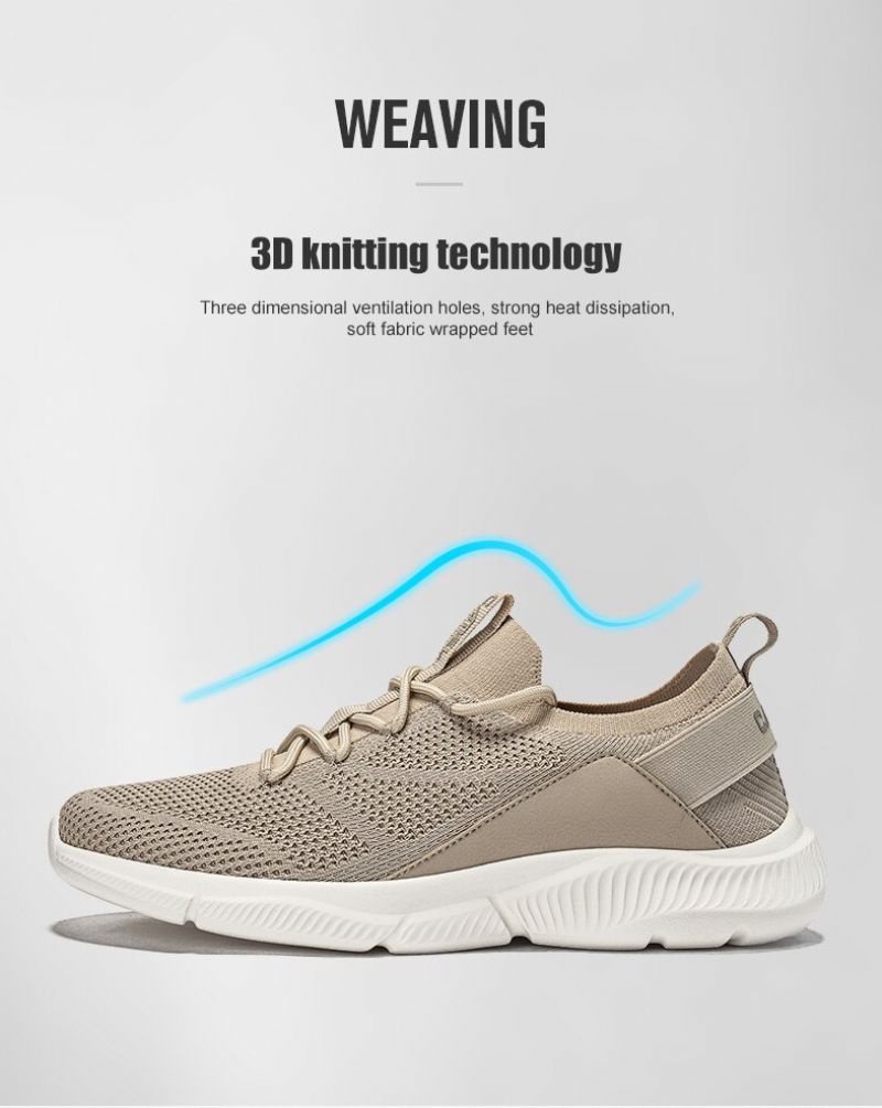 Jhojan Heren Zomer Sneakers - Beige