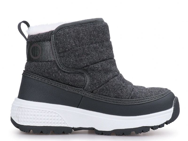 Jhon Jongens Snowboot - Grijs Bont