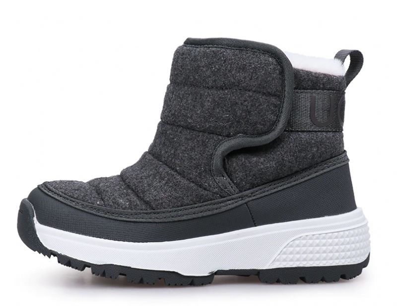 Jhon Jongens Snowboot - Grijs Bont