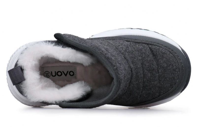 Jhon Jongens Snowboot - Grijs Bont