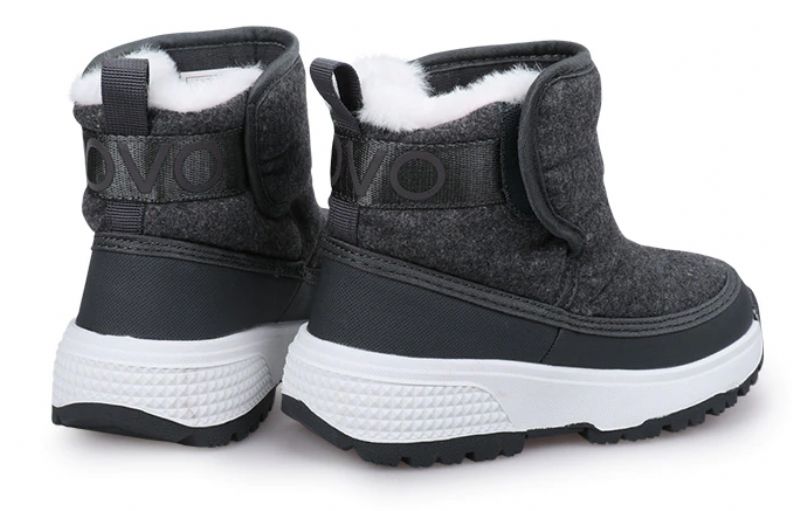 Jhon Jongens Snowboot - Grijs Bont