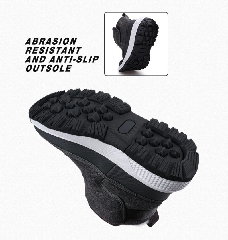 Jhon Jongens Snowboot - Grijs Bont