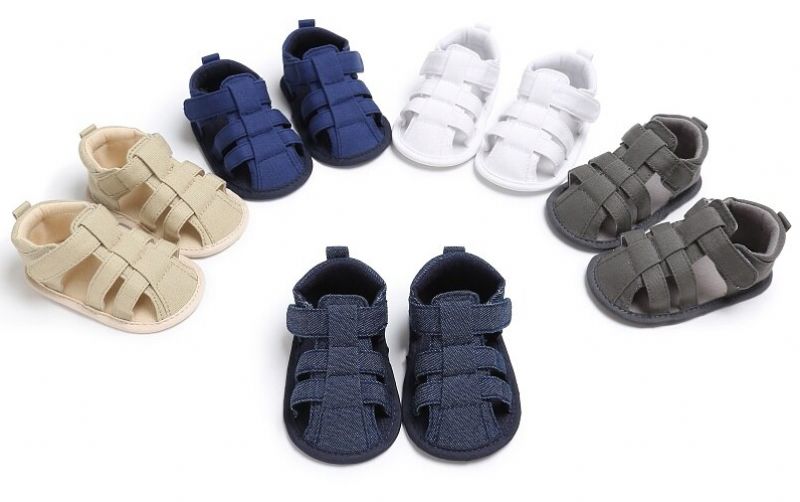 Jhoniver Baby Jongens Outdoor Sandalen - Grijs