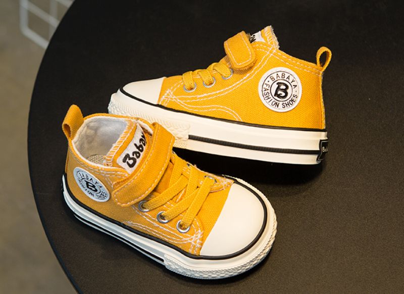 Jhonny Baby Jongens Casual Sneaker - Geel