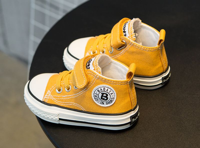 Jhonny Baby Jongens Casual Sneaker - Geel