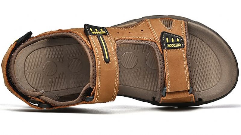 Jhonser Heren Outdoor Sandalen - Bruin