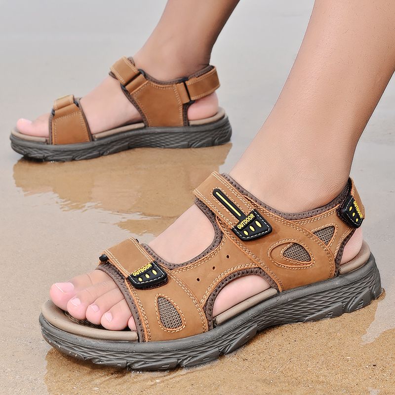 Jhonser Heren Outdoor Sandalen - Bruin