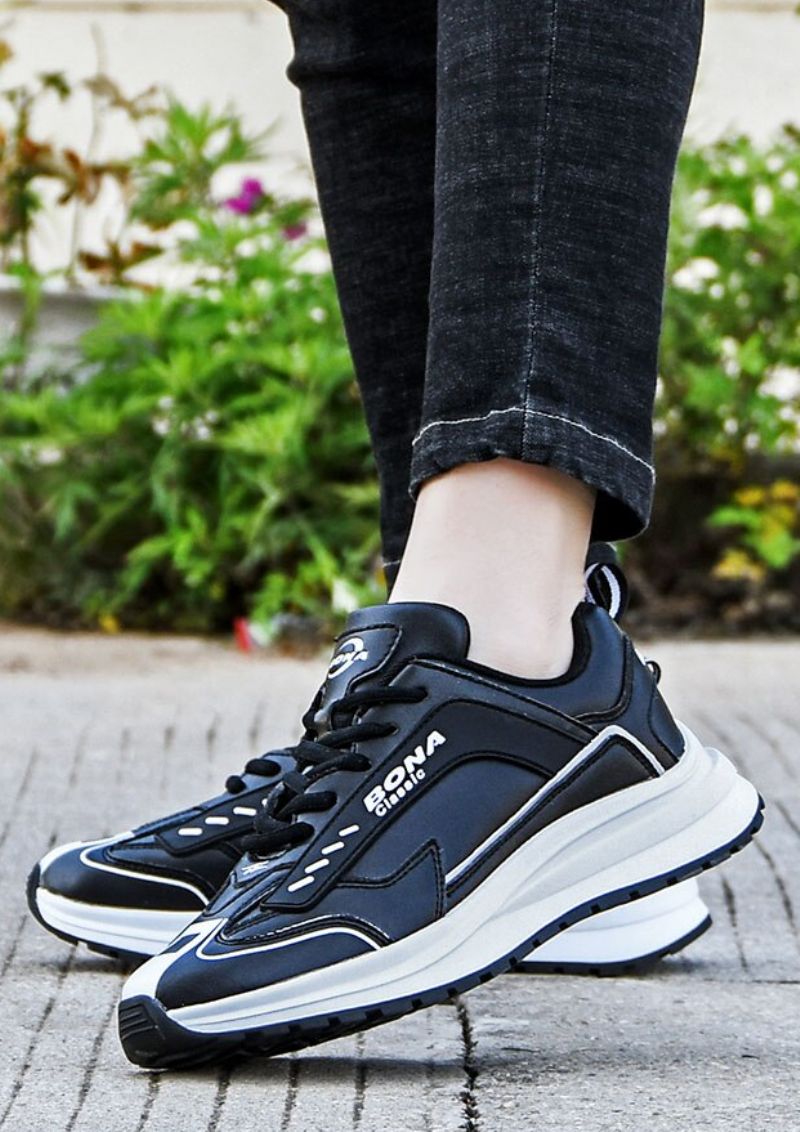 Jildo Herenmode Sneakers - Zwart