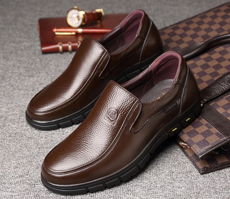 Jimmy Heren Dress Loafers - Zwart
