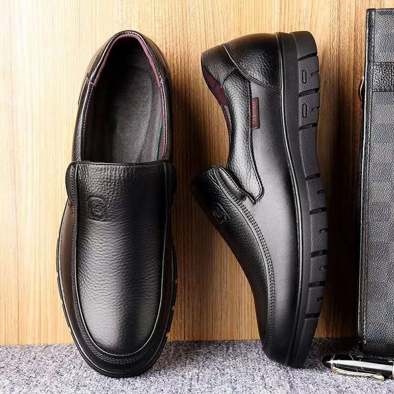 Jimmy Heren Dress Loafers - Zwart