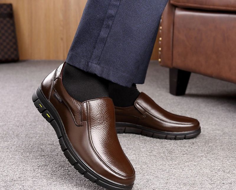 Jimmy Heren Dress Loafers - Zwart
