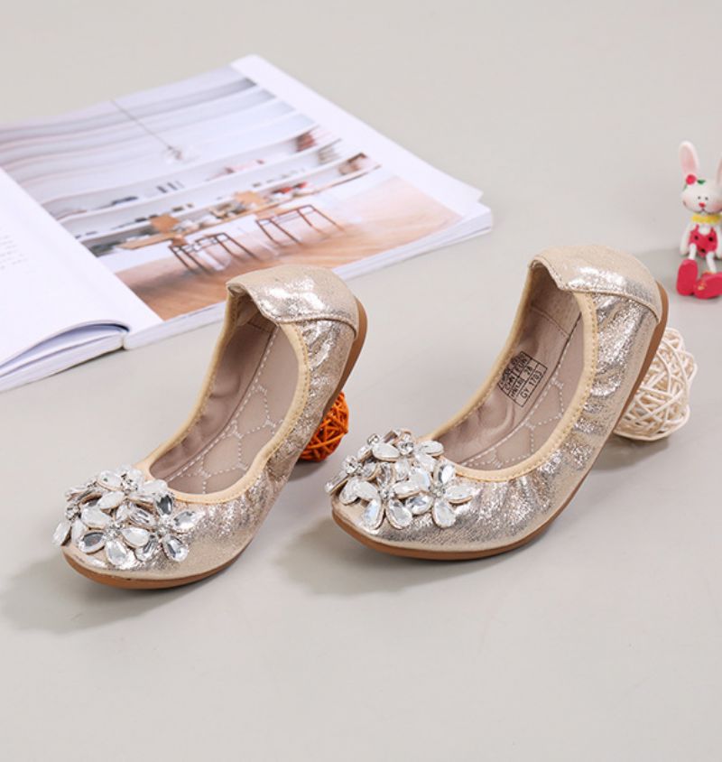 Joanne Platte Schoenen Voor Meisjes - Goud