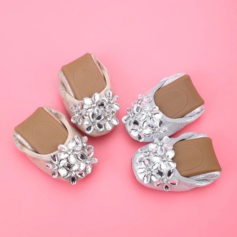 Joanne Platte Schoenen Voor Meisjes - Goud
