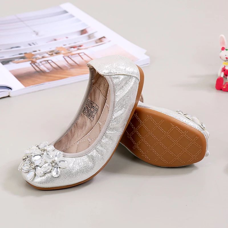 Joanne Platte Schoenen Voor Meisjes - Goud