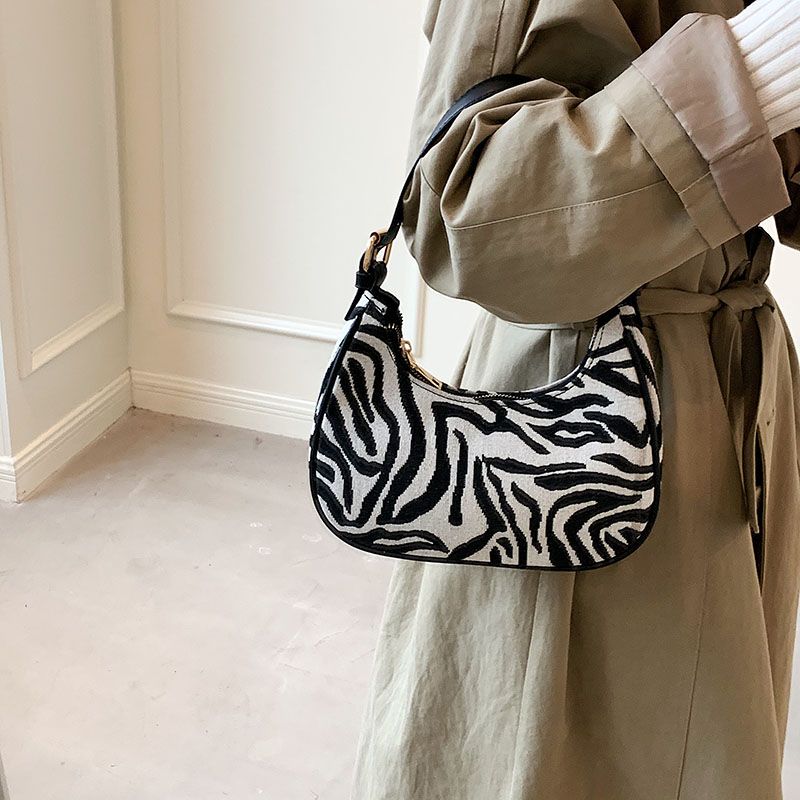 Jode Vrouwen Schouder Crossbody Handtas - Bruin Luipaard
